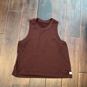 Vuori Sleeveless Tank Top -burgundy